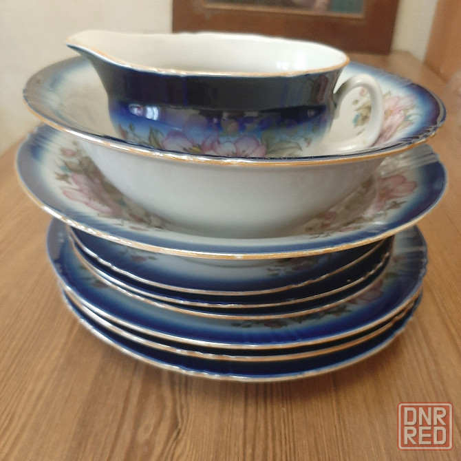 Сервиз дружковский фарфоровый завод (большой) Донецк - изображение 2