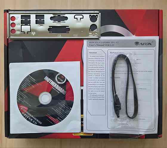 комплект AMD Ryzen 5 5600 X + AFOX B550-MA-V2 (AM4, mATX) Донецк