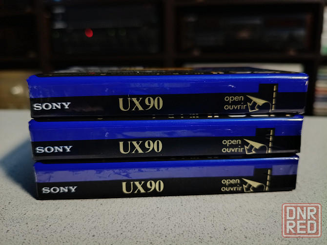 Запечатанная аудиокассета Sony -UX-90 Chrome Glass-High Bias-Type 2 Донецк - изображение 4