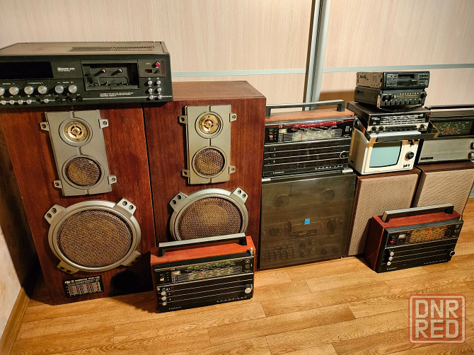 Акустика колонки магнитофон усилитель цветомузыка 3 Донецк - изображение 1