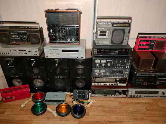 Акустика колонки магнитофон усилитель цветомузыка 7 Донецк