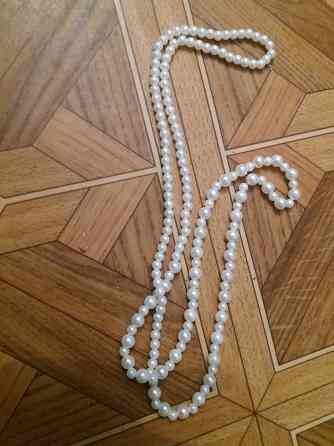 Продам бусы ожерелье искуственный жемчуг Донецк