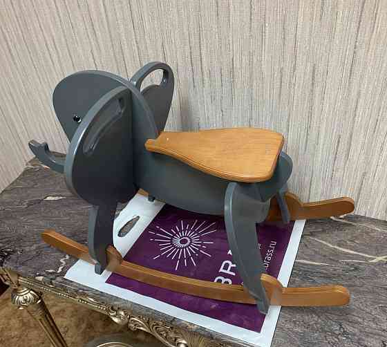 Кресло качалка «Слоник», подарок ребёнку на Новый год Донецк