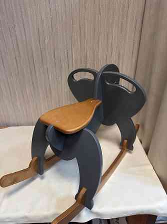Кресло качалка «Слоник», подарок ребёнку на Новый год Донецк