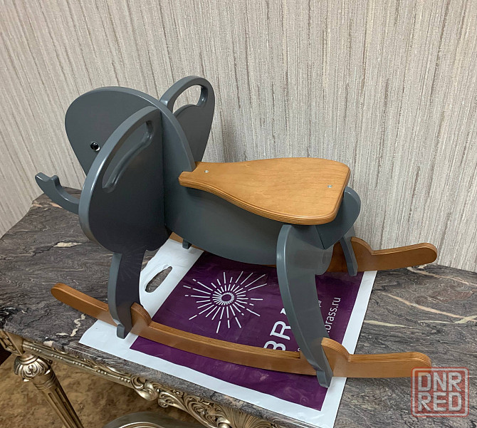 Кресло качалка «Слоник», подарок ребёнку на Новый год Донецк - изображение 2