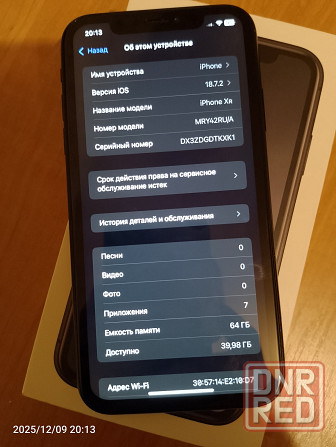 Apple iPhone XR 64GB Макеевка - изображение 7