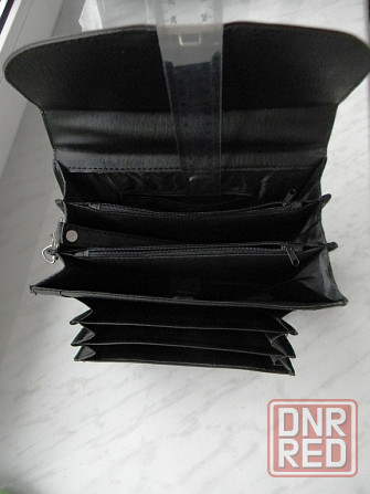 Барсетка кожаная мужская Макеевка - изображение 3