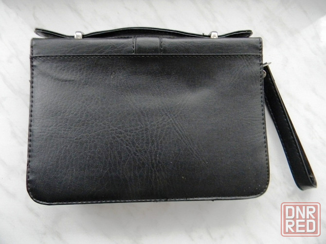 Барсетка кожаная мужская Макеевка - изображение 2