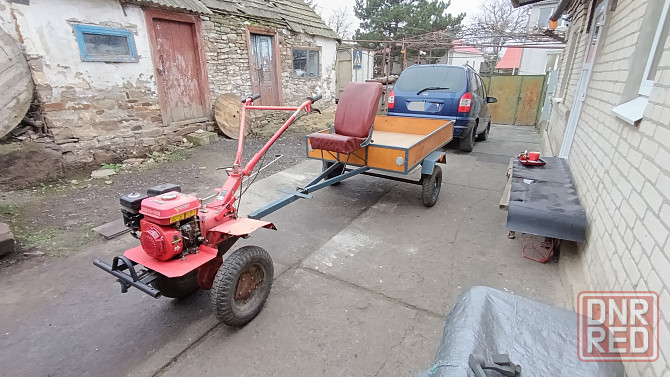 Мотоблок с прицепом. Старобешево - изображение 1