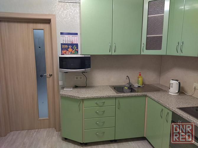 Сдам в аренду светлую однокомнатную квартиру в Калининском районе, по проспекту Ильича Донецк - изображение 4