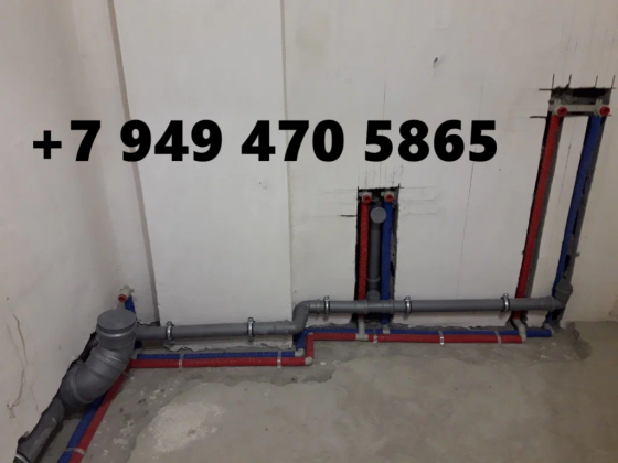 Разводка труб канализации и водоснабжения. Сантехник Донецк, днр Донецк