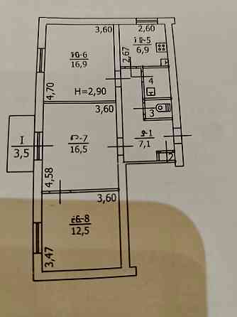 3к кв Бажанова в районе Дк торг Макеевка
