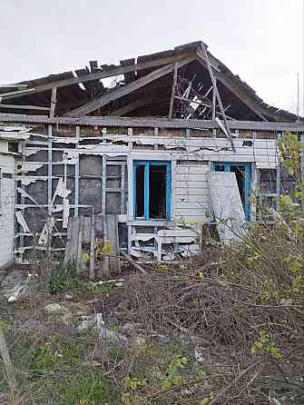 Продаётся разрушенный дом с приватизированным участком. Левый берег, Успеновка. Мариуполь