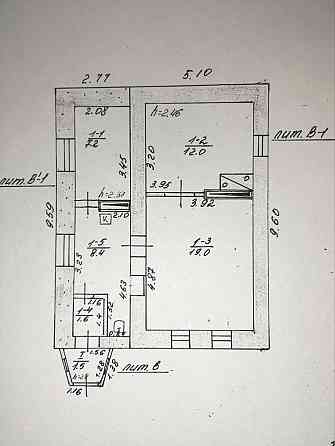 Продаётся разрушенный дом с приватизированным участком. Левый берег, Успеновка. Мариуполь