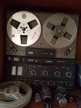 Винтажный катушечный магнитофон philips N 4504 Донецк