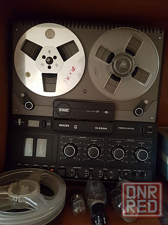 Винтажный катушечный магнитофон philips N 4504 Донецк - изображение 2