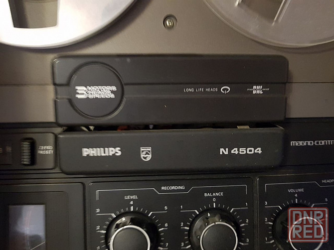 Винтажный катушечный магнитофон philips N 4504 Донецк - изображение 4