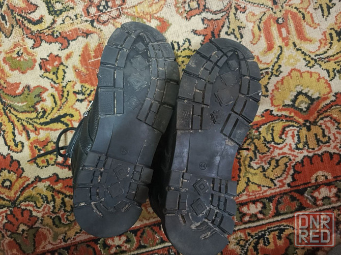 Хорошие, кожаные, зимние ботинки, с мехом внутри Донецк - изображение 4