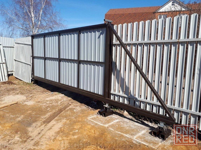 откатные ворота купить, Донецк, днр Донецк - изображение 1