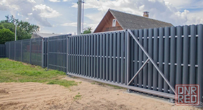 установка откатных ворот Донецк, днр Донецк - изображение 1