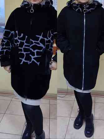 Двухсторонняя дублёнка -шубка, шуба, р.48-52 Донецк