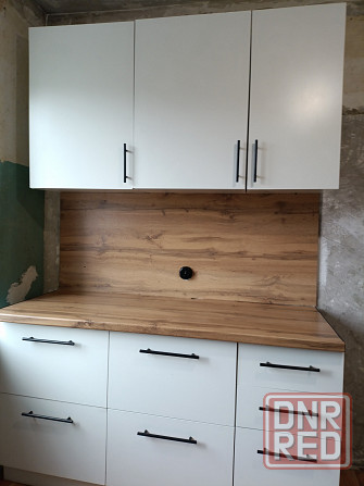 Кухонная мебель, белого цвета в очень хорошем состоянии Донецк - изображение 2