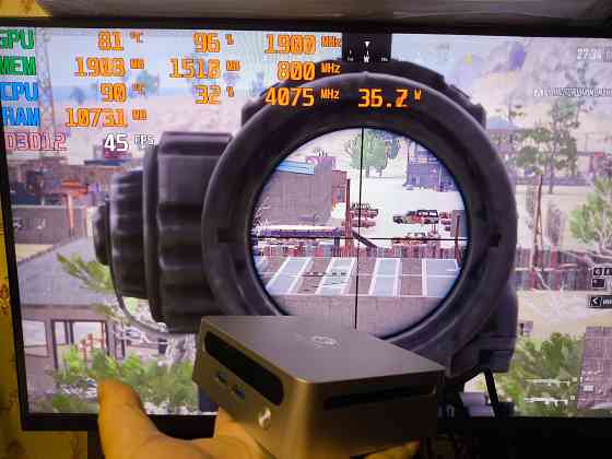 Неттоп системный блок ryzen 7 5700 32gb ddr4 512 nvme ssd Макеевка