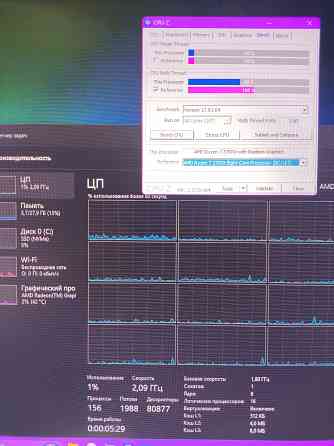 Неттоп системный блок ryzen 7 5700 32gb ddr4 512 nvme ssd Макеевка
