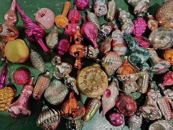 Продаю ёлочные игрушки советского периода 50 шт. Донецк