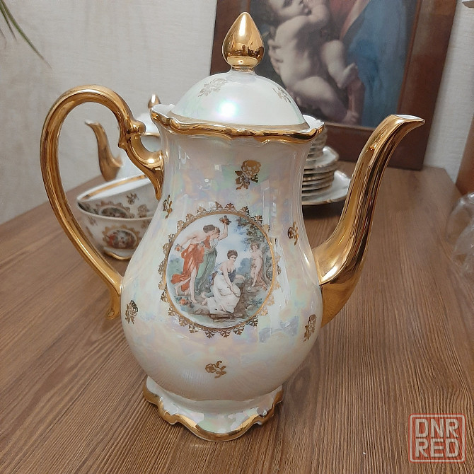 Сервиз чайный фарфоровый halle гдр Донецк - изображение 3