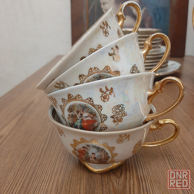 Сервиз чайный фарфоровый halle гдр Донецк - изображение 6