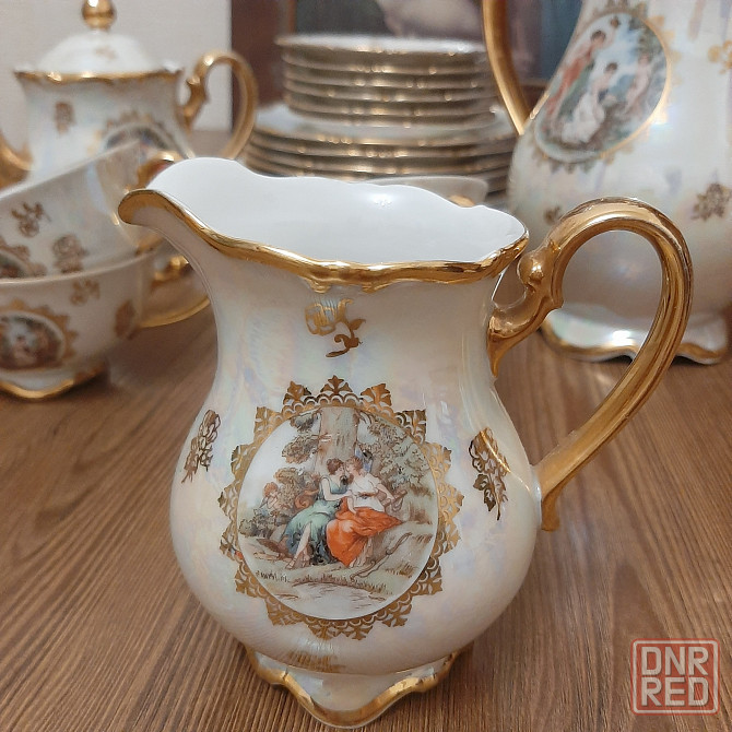 Сервиз чайный фарфоровый halle гдр Донецк - изображение 4