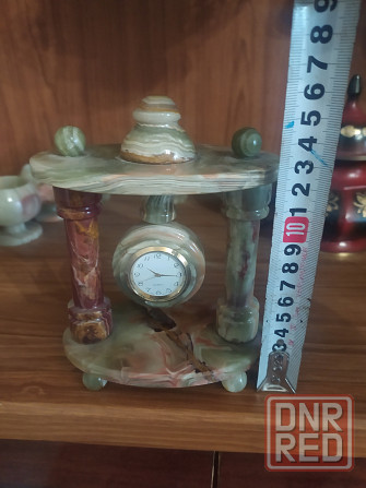 Часы из камня, оникс. Макеевка - изображение 3