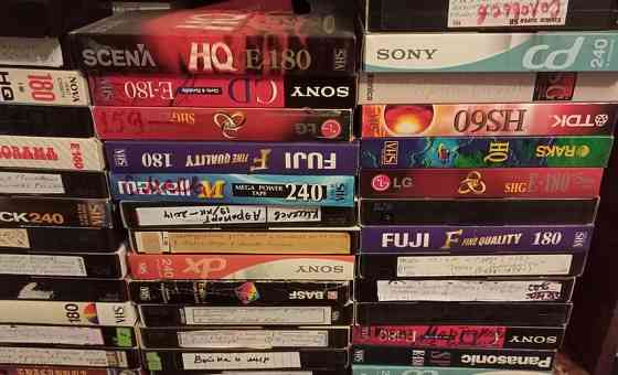Видеокассеты VHS б/у Донецк
