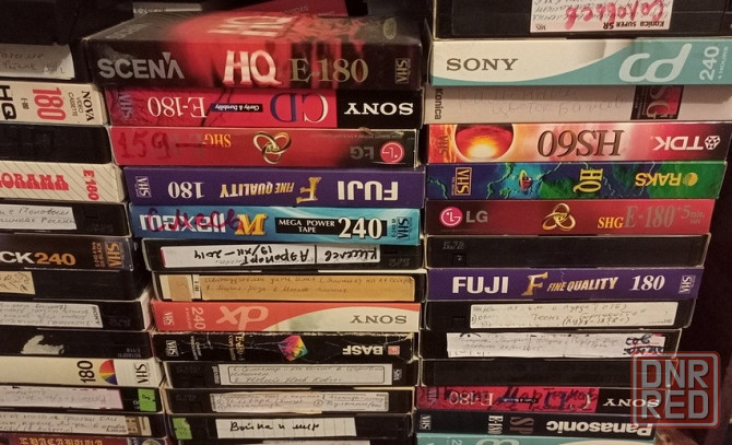 Видеокассеты VHS б/у Донецк - изображение 1