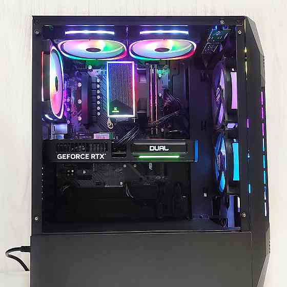 Мощный игровой компьютер на Ryzen 5 8400F и RTX5060 DUAL 8GB Донецк