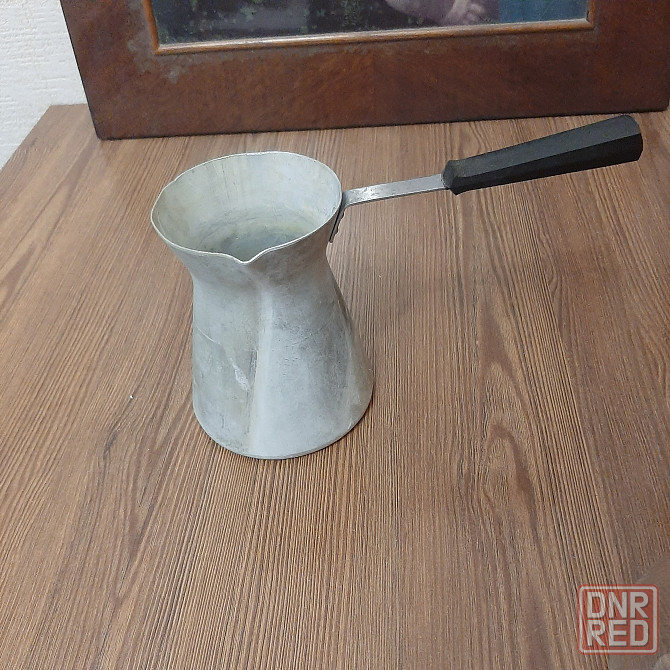 Турка. алюминий. ссср. винтаж. кофе. традиция. Донецк - изображение 1