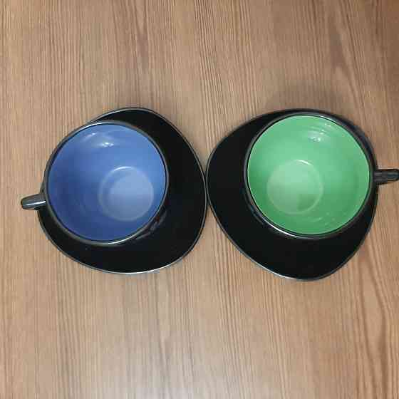 Продам чашки с блюдцами керамика 2 штуки . изысканный керамогранит исключительно для RSLe ceramics Донецк