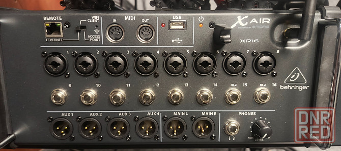 Цифровой рэковый микшерный пульт BEHRINGER XR16 Макеевка - изображение 3