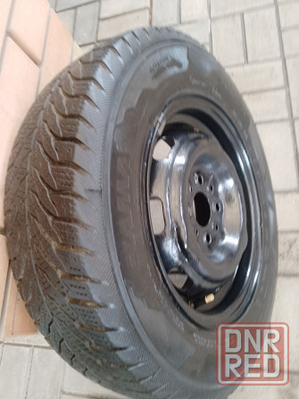 Продам Колесо на Ваз покрышка почти новая Кама Зима Донецк - изображение 1