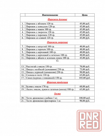 Домашние пирожки и выпечка с доставкой Донецк - изображение 2