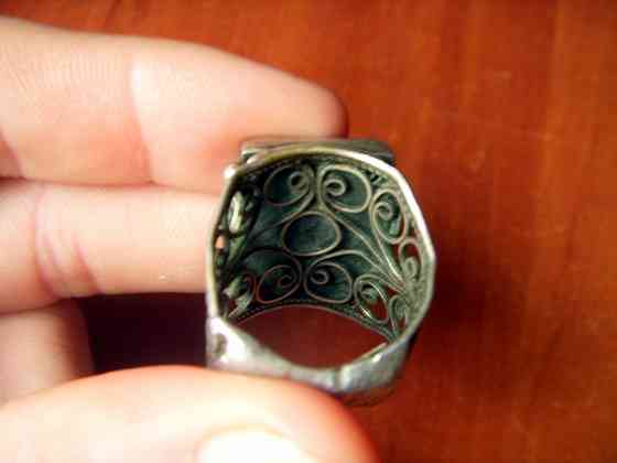 Перстень с монетой Донецк