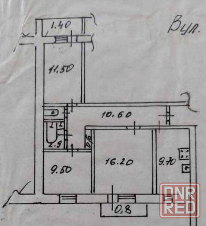 3-х комнатная квартира на Гладковке Донецк - изображение 11