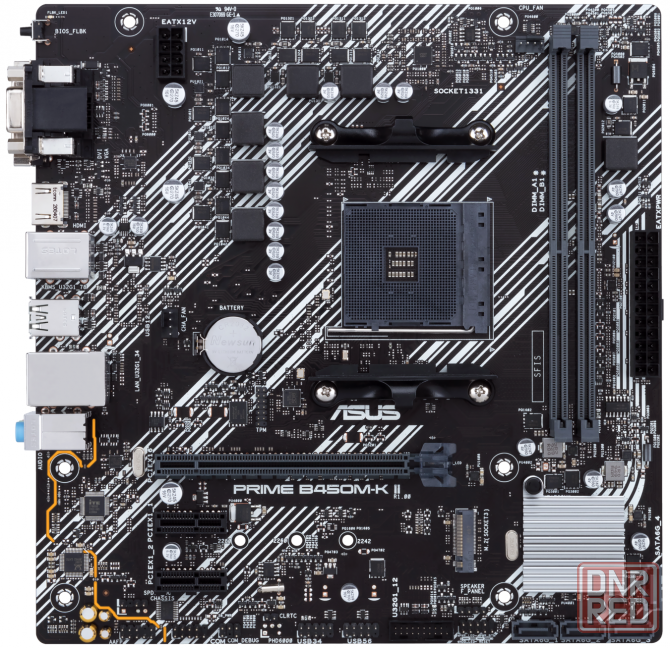 Материнская плата Am4 Asus Prime B450m-K Ii 90mb1600-M0eay0 (арт-3321) Макеевка - изображение 1