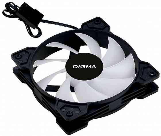 Вентилятор Digma Dfan-Frgb1, размер 120x120x25мм (арт-9310) Макеевка