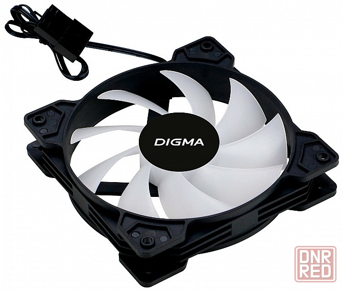 Вентилятор Digma Dfan-Frgb1, размер 120x120x25мм (арт-9310) Макеевка - изображение 1