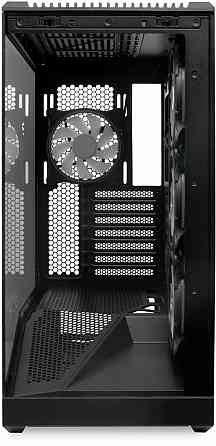 Корпус Hspd F711-Tgbk-Argb Black (арт-4189) Макеевка