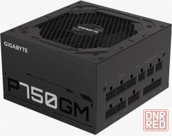 Блок питания Gigabyte Gp-P750gm 750w, 80+ Gold, черный (арт-1764) Макеевка - изображение 1