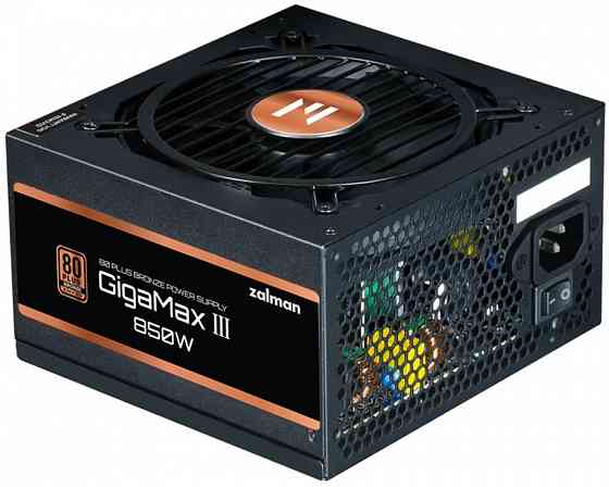Блок питания 850w Zalman Gigamax Iii (Zm850-Gv3), 80+ Bronze (арт-2171) Макеевка
