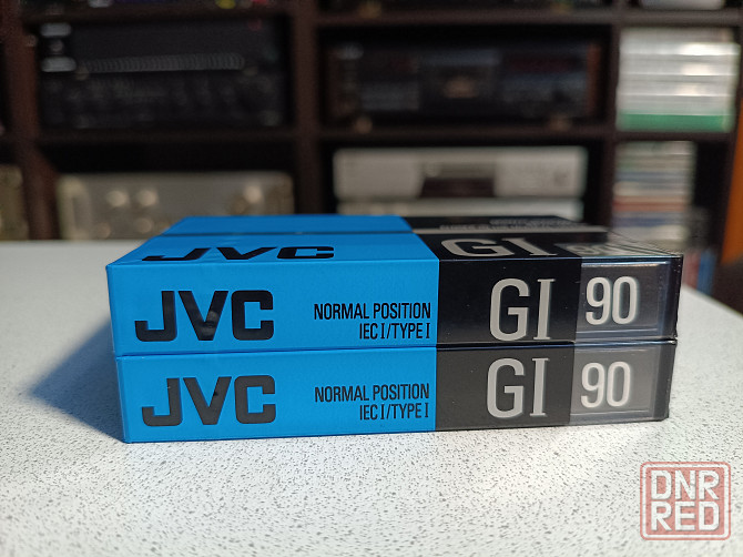 Запечатанная аудиокассета JVC- GI90-Type I Донецк - изображение 3